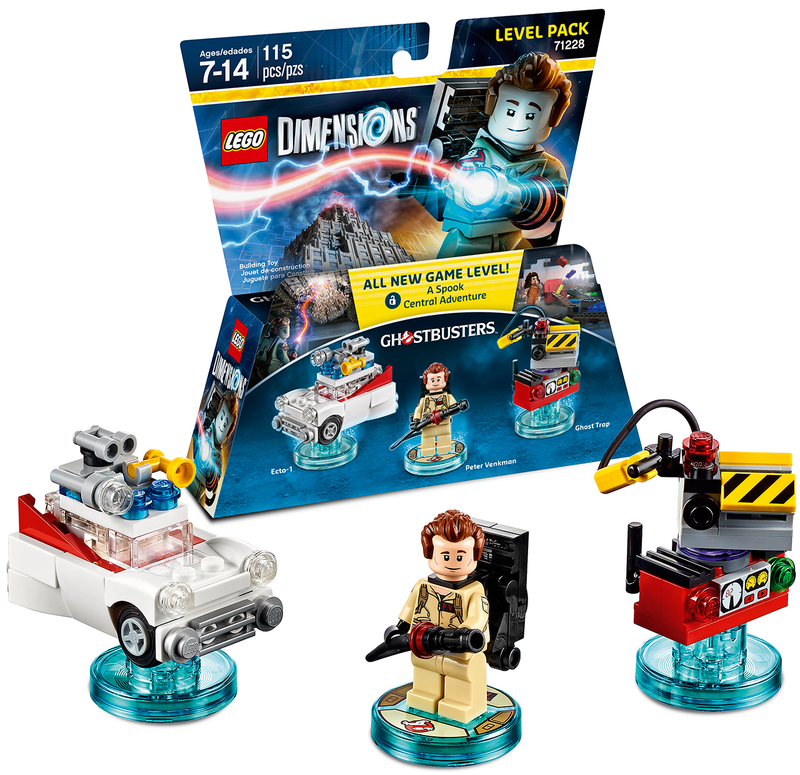Illustration for article titled Lego Dimensions' Ghostbusters Packs Will Include Stay Puft and Slimer